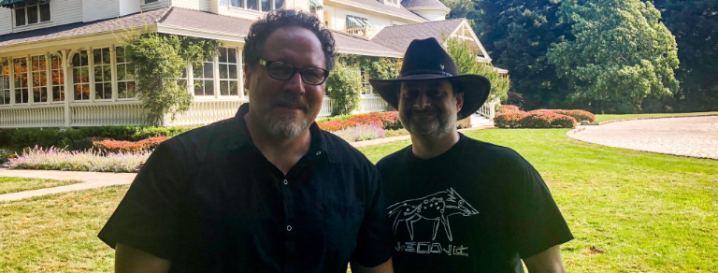 Jon Favreau spent Friday hanging out with Dave&nbsp;Filoni!