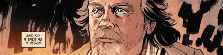 The Last Jedi comic adaptation does a beautiful job of tying Luke Skywalker’s journey&nbsp;together