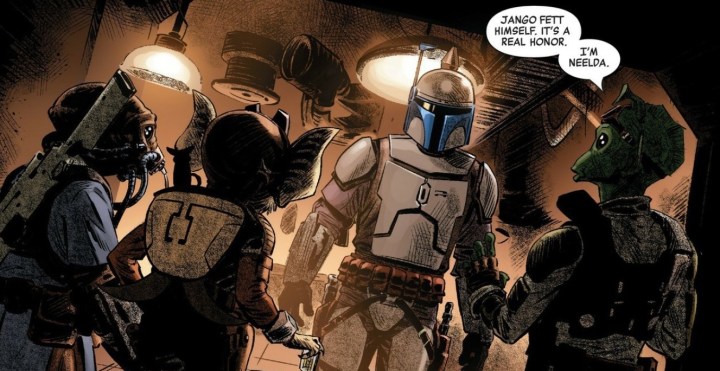 Age of Republic Jango Fett comic shows the bounty hunter meeting Count Dooku, training&nbsp;Boba