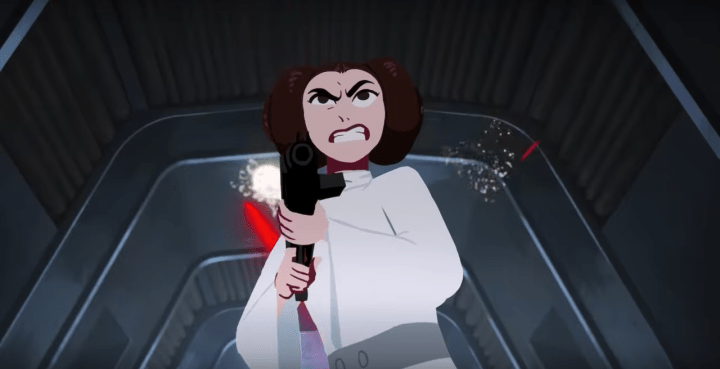 Only one Galaxy of Adventures short has been getting backlash. Predictably, it’s the one in which a woman is the&nbsp;hero