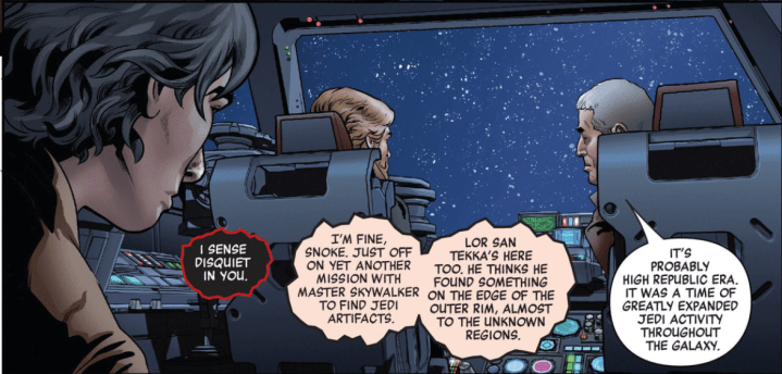 We’ve only heard the term “High Republic” twice in Star Wars… and it’s very interesting where they&nbsp;appeared