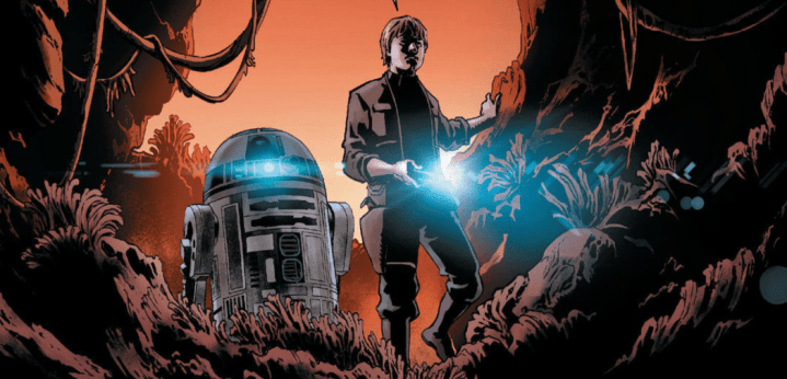 Latest issue of Star Wars comic has Luke learning about what happened to the&nbsp;Jedi