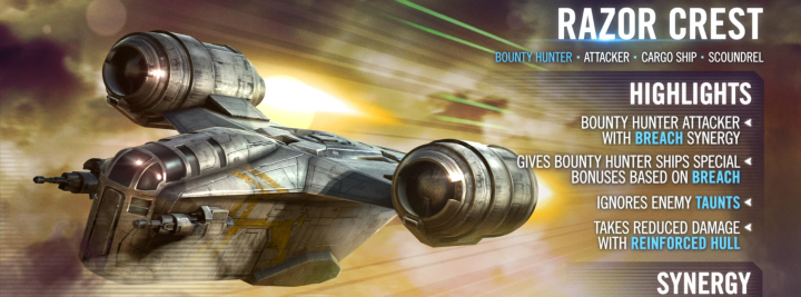 The Razor Crest and a brand new game mode are coming to Star Wars: Galaxy of&nbsp;Heroes!