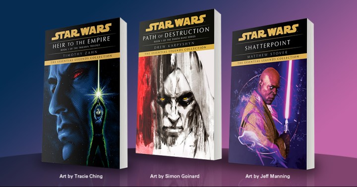 Three classic Star Wars Legends novels are being re-released, with more to come in the&nbsp;future!