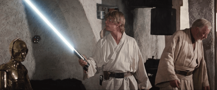 Disney has apparently created a “real” lightsaber!