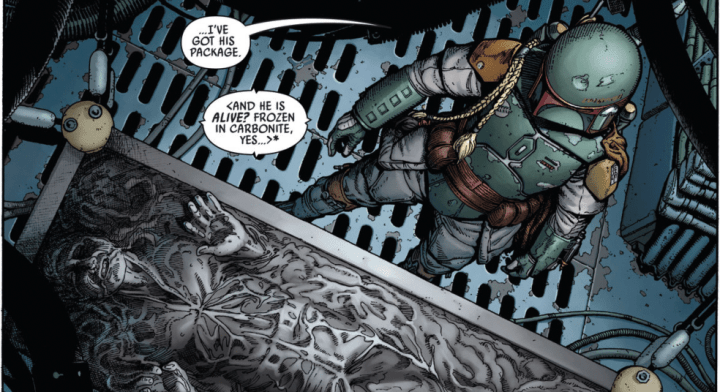 The War of the Bounty Hunters begins in latest comic, setting in motion the chase for Han&nbsp;Solo!