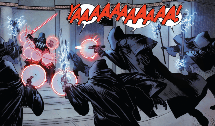 Star Wars: War of the Bounty Hunters: Sly Moore’s plans against Darth Vader are revealed in Darth Vader&nbsp;#14