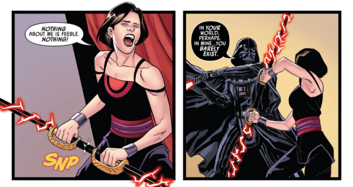War of the Bounty Hunters #3 review: Darth Vader faces off with Qi’ra as he tries to acquire Han&nbsp;Solo