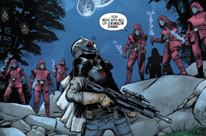Star Wars: War of the Bounty Hunters: Ochi of Bestoon learns more about Crimson Dawn in Darth Vader&nbsp;#15