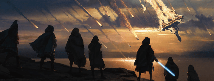 Star Wars just unveiled one of the most gorgeous book covers I’ve ever seen – depicting the fall of the Starlight&nbsp;Beacon