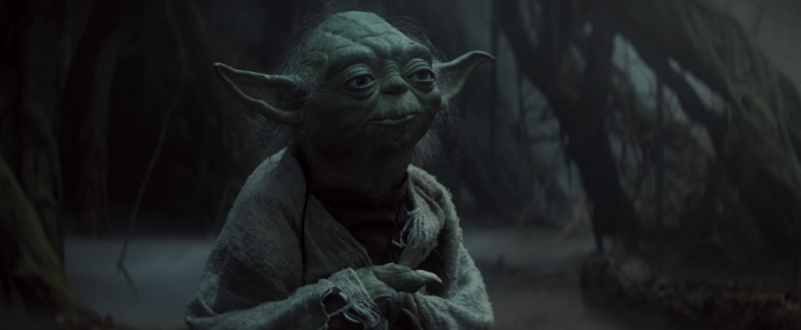 That time Yoda’s Force ghost showed up to Emperor Palpatine prior to the Battle of&nbsp;Endor