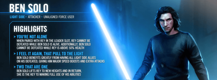 Ben Solo is coming to Star Wars: Galaxy of&nbsp;Heroes!