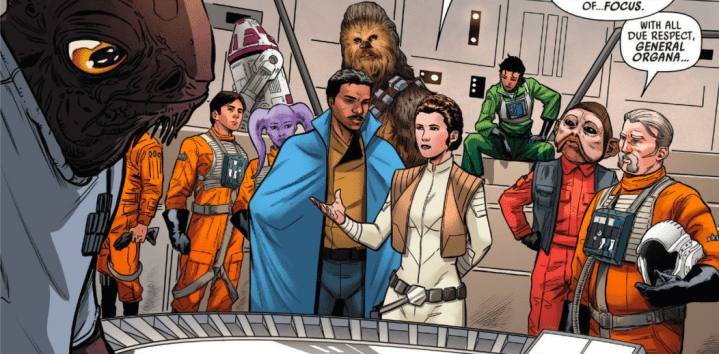 Recent Star Wars comic shows the first time Nien Nunb piloted the Millennium&nbsp;Falcon