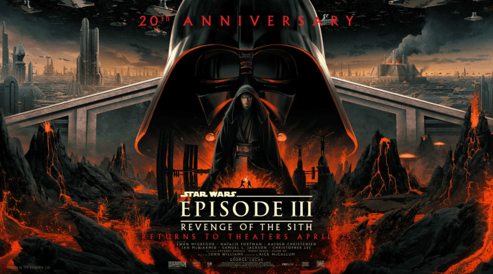 Revenge of the Sith is returning to theaters for its 20th&nbsp;anniversary