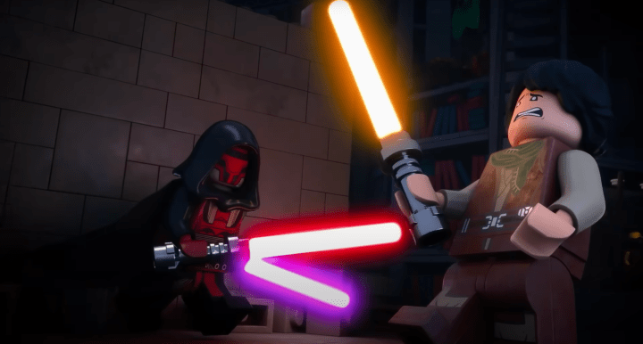 New clip from Lego Star Wars: Rebuild the Galaxy – Pieces of the Past features Darth Obi-Wan Kenobi and Darth&nbsp;Revan