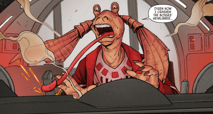 Star Wars comic shows how Jar-Jar Binks secretly helped lay the foundations of the&nbsp;Rebellion